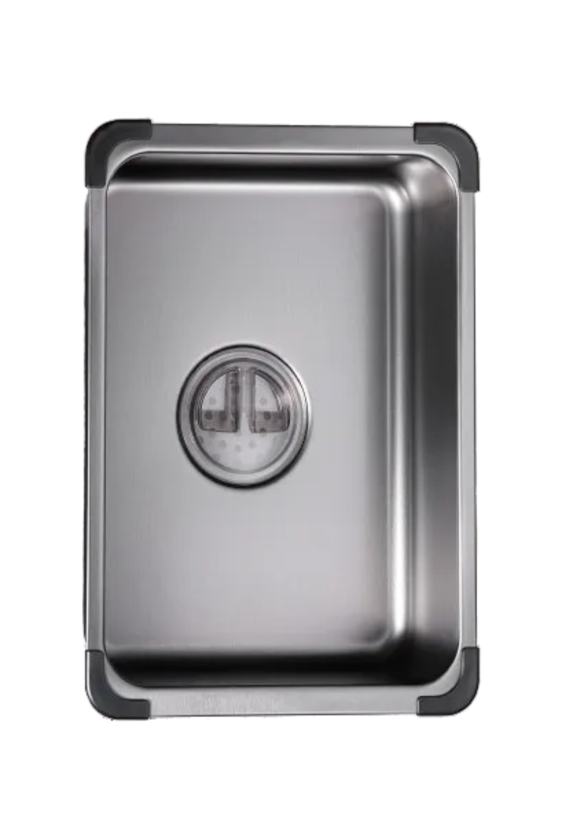 Crauf 6370 Sebzelik Süzgeç Stainless Steel Vegetable Colander Evye Aksesuarı