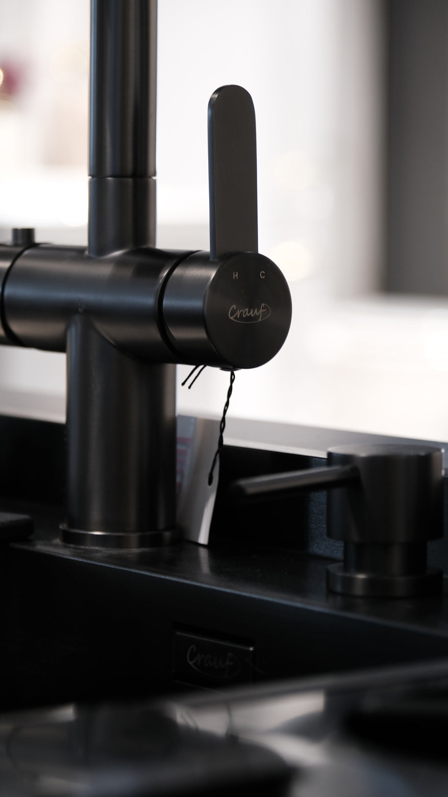 Crauf Lusso Station Pure Kitchen Sink Faucet 4040 Detay Görseli
