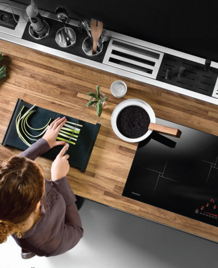 Crauf Backstage Kitchen & Utility Sink  Mutfak Evyesi Aksesuar ile Lifestyle Görseli